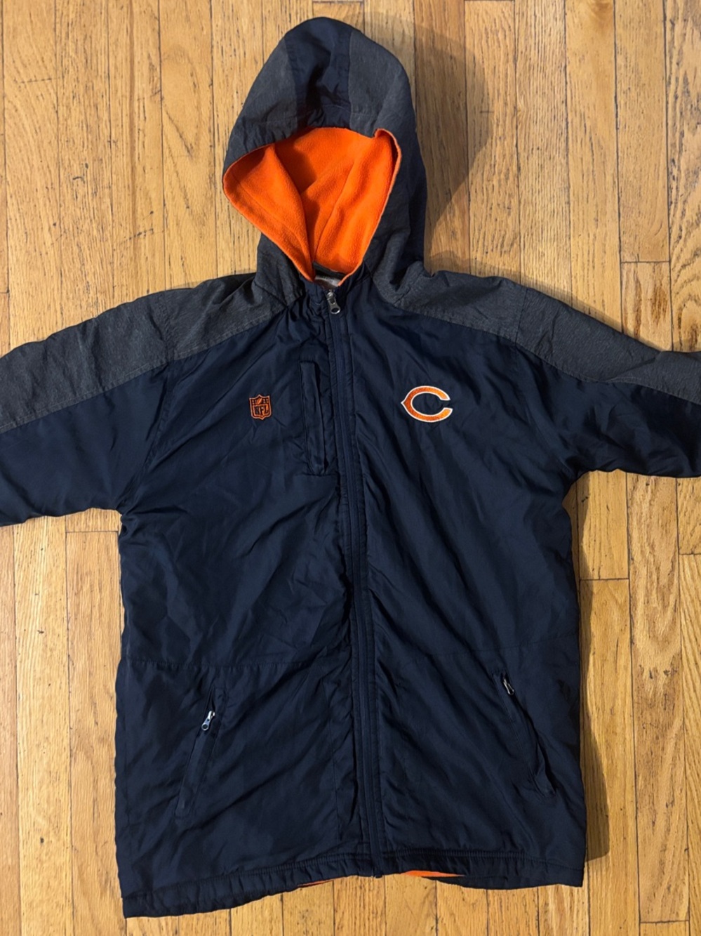Chicago Bears Official NFL Team Apparel Jacket - Youth X Large/W Small-Medium